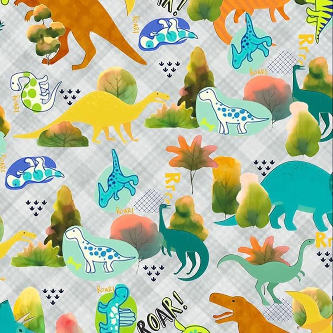 100% Combed Cotton Printed Quilting Fabric by The Yard – Soft & Breathable | Perfect for Quilts, Clothing, Accessories, Blankets, Home Decor, Crafts & DIY