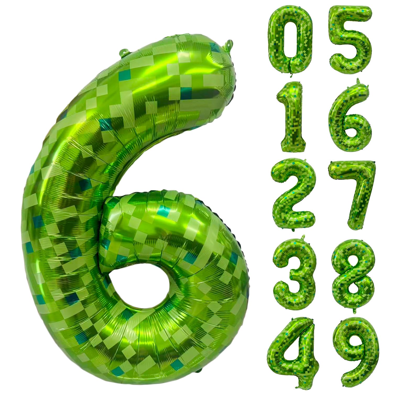 Red 0 balloon 40 Inch Giant Helium Foil Number 0 to 9 Red Balloon Birthday Wedding Party Digital Decorations (Number 0) — view 241