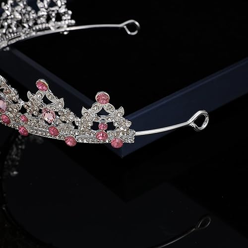 Miniatura 130 de Kamirola - Corona de reina y tiaras corona de princesa para mujeres y niñas, diademas de cristal para novia, princesa para bodas y fiestas (01)