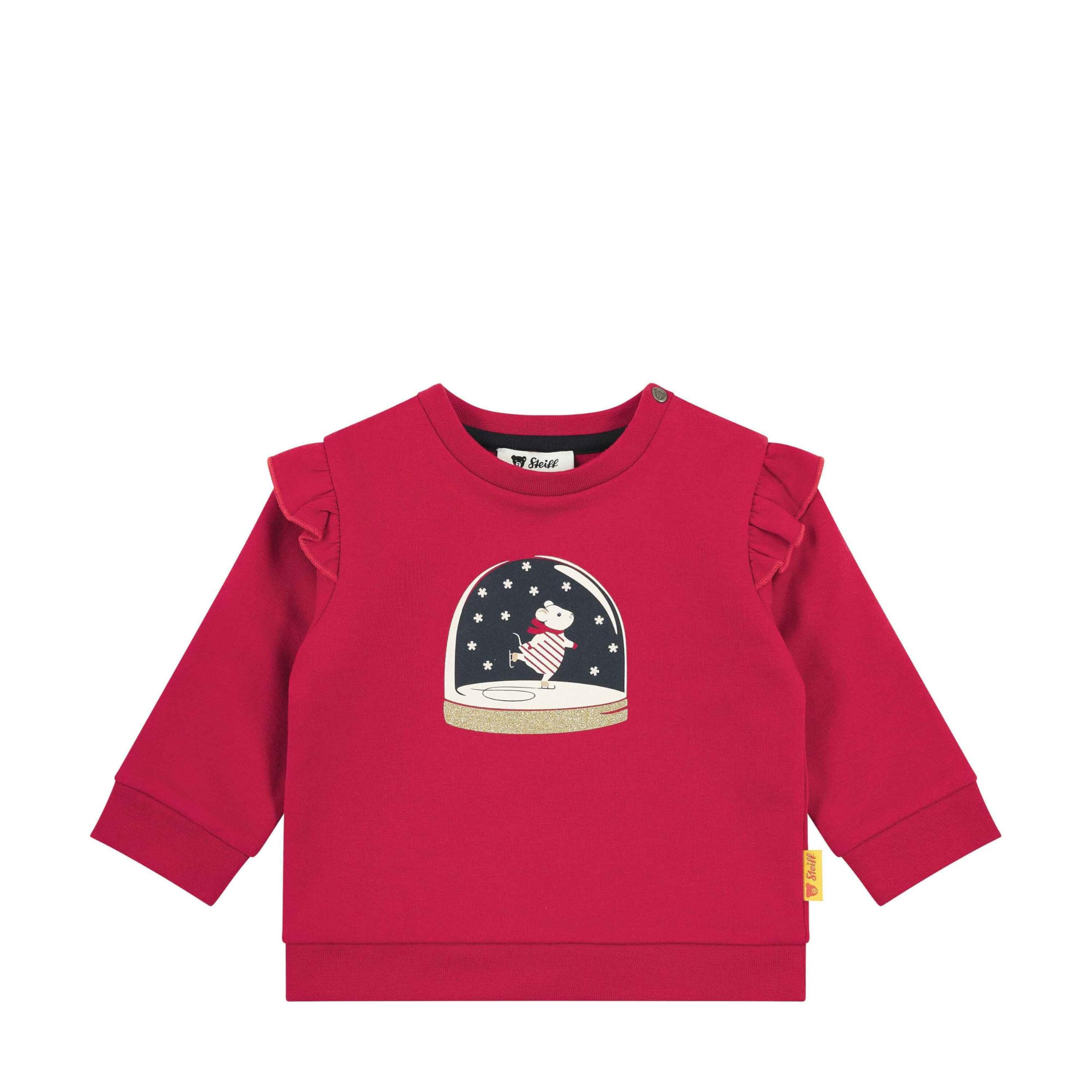 Steiff Baby - Mädchen Sweatshirt Sweatshirt