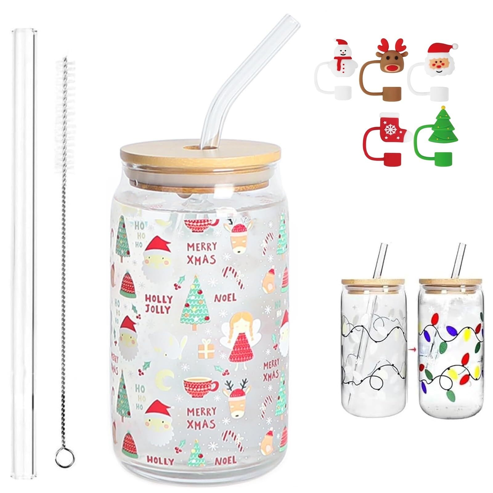 Tasse de Noël à changement de couleur : finis les éclaboussures avec le verre étanche