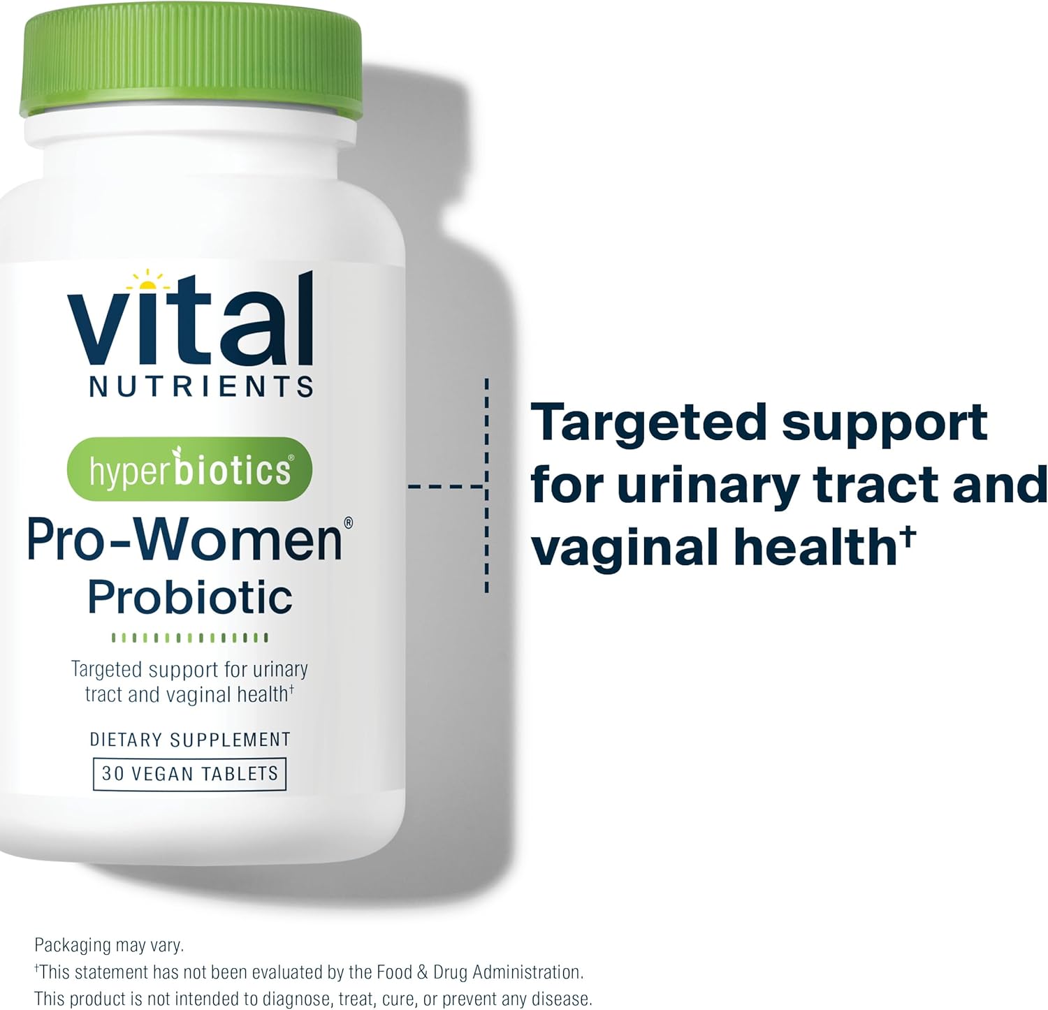 Hyperbiotics Vital Nutrients Pro Women Probiotics for Women | Vaginal Probiotics for PH Balance | Oral Probiotic for Vaginal Health and Urinary Tract Health | 6 Targeted Strains | 30 Vegan Tablets - Image 4