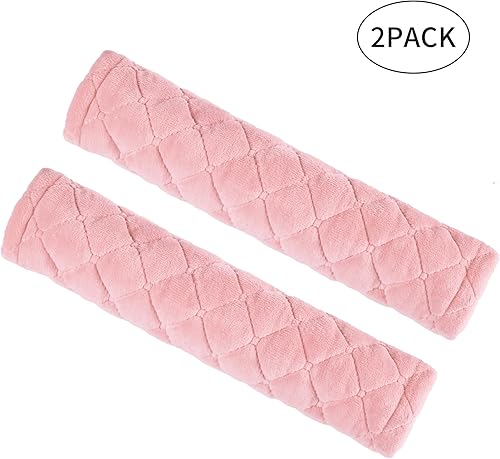 Miniatura 101 de Almohadillas suaves para cinturón de seguridad de automóvil, dos paquetes para todos los propietarios de automóvil para una conducción más cómoda A