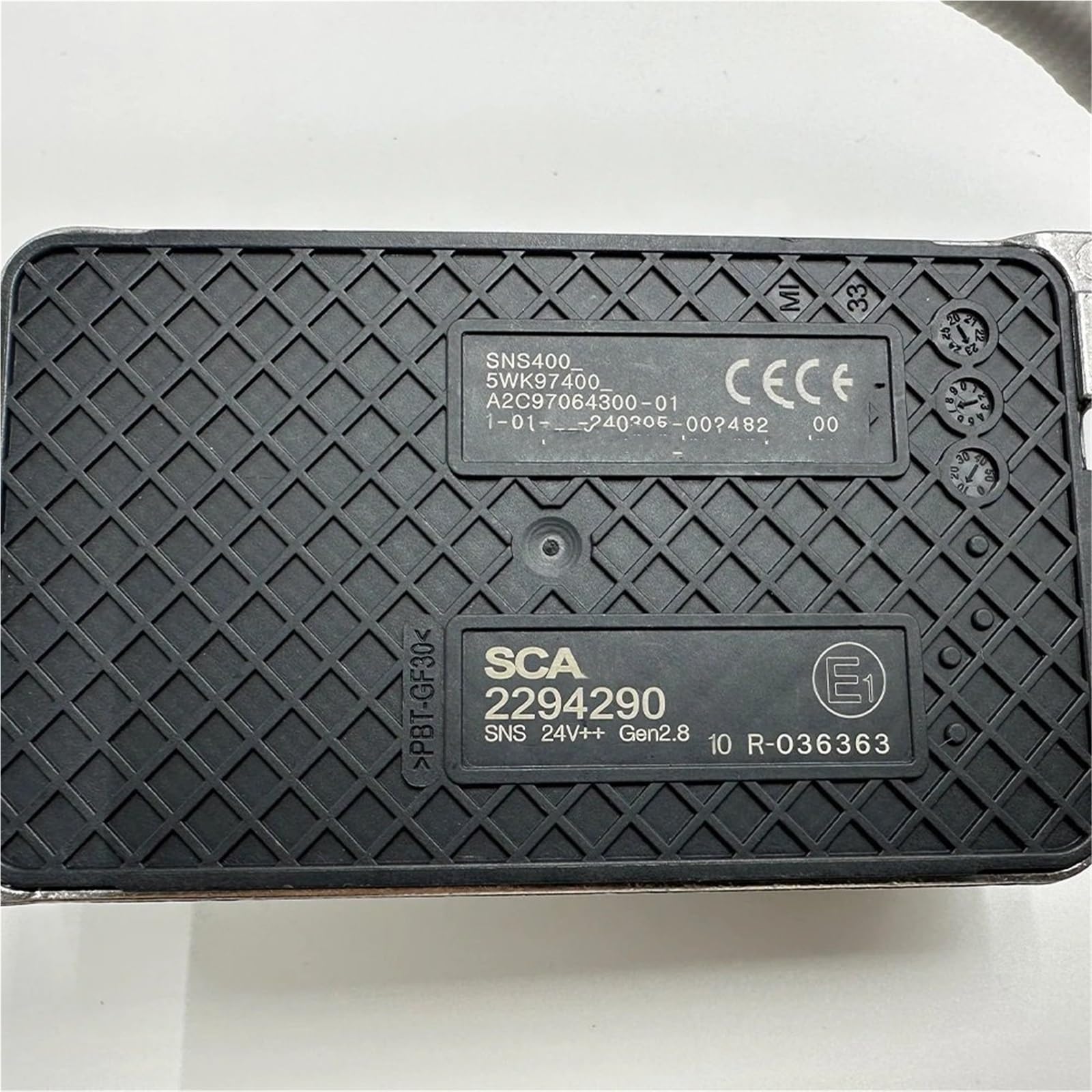 Adapter Pasuje do ciężarówki Scania Euro 6 sondy NGK 2294290 5WK97400 Czujnik tlenu NOX 2064768 2247380 2296800 Bezprzewodowy czujnik tlenku węgla