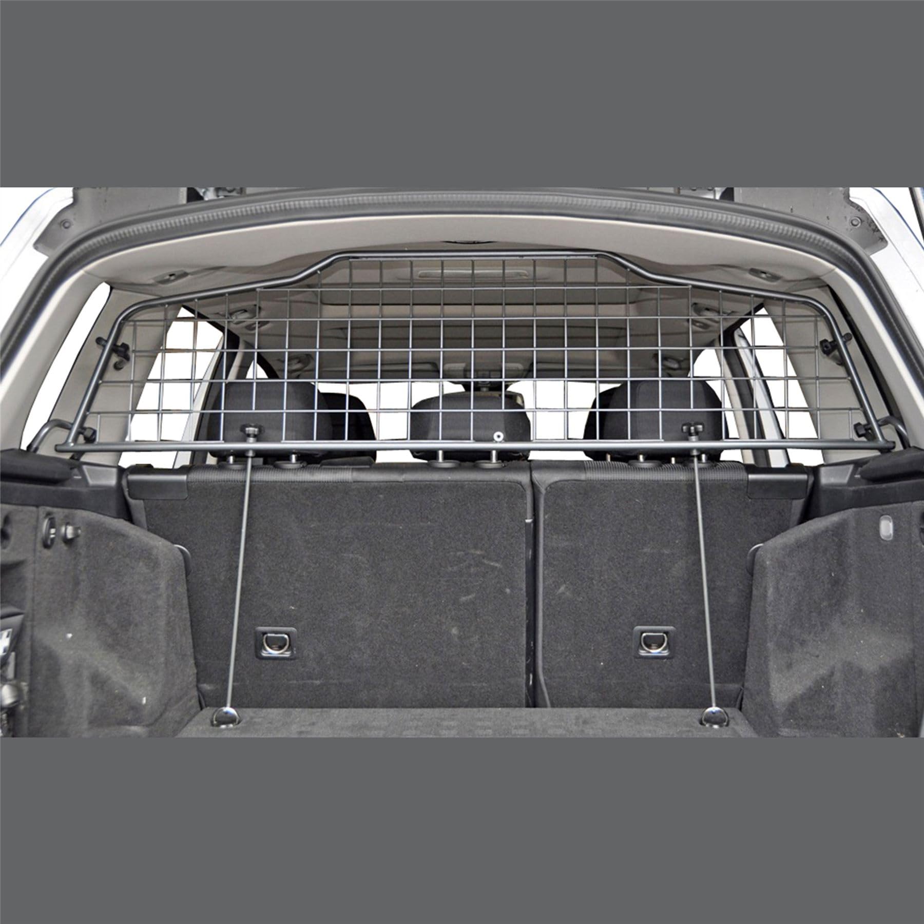Travall Dog Guard Compatible with Mercedes-Benz GLK SUV (2008-2015) Vehicle Specific Trunk Guard Tailored Fit Luggage Barrier Load Separator Heavy Duty Powder Coated Steel Pet Barrier