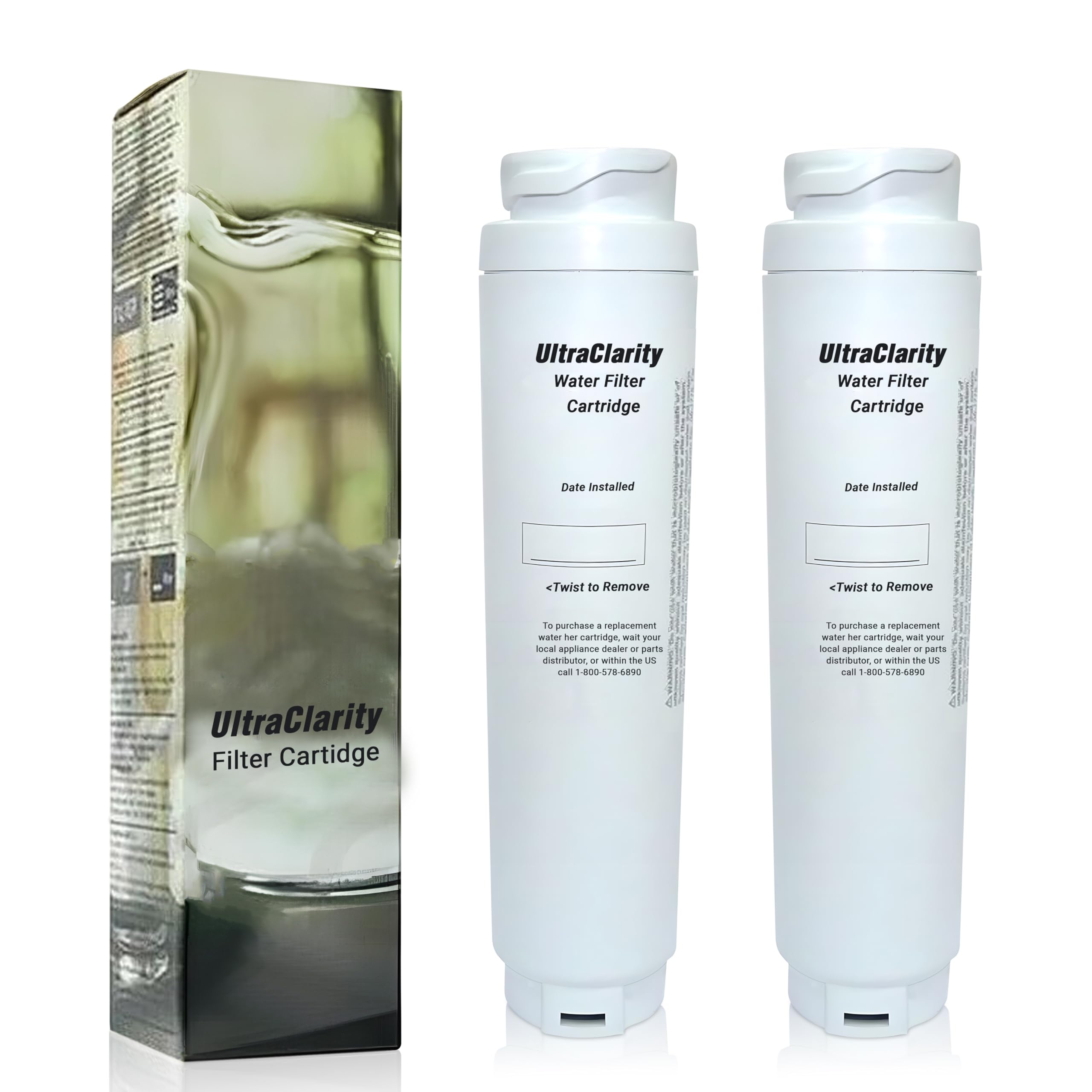 Gotical Bosch & Thermador Water Filter Replacement 2 Pack