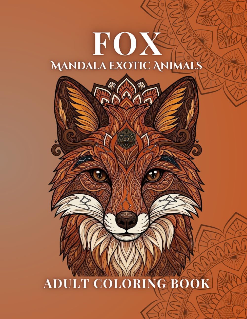 Mandala Exotic Animals – Fox Edition: A Cozy Journey Through Patterned Forests