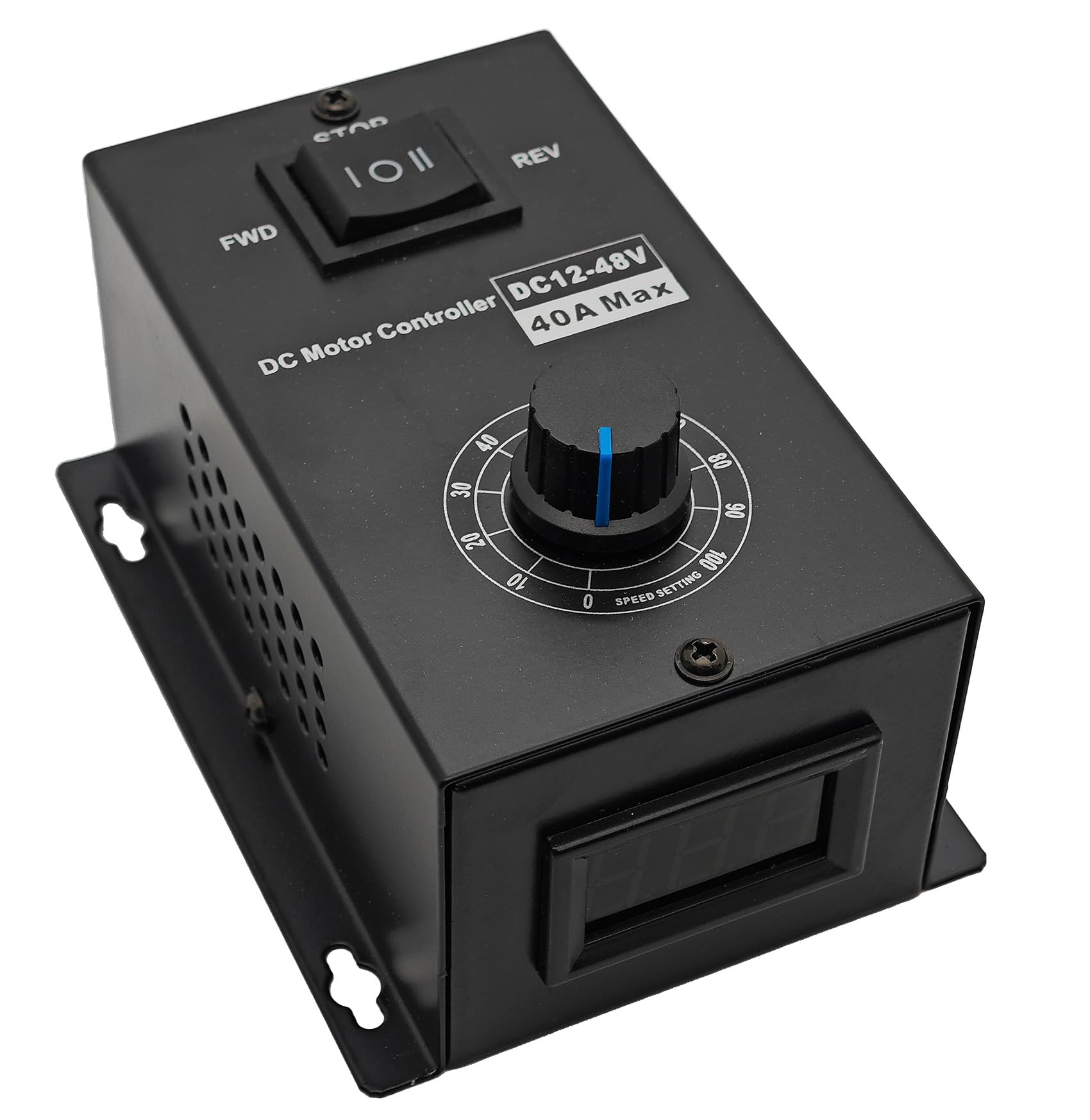 PWM 12-48V DC Motor Speed Controller/PWM 12-48V 40A/Brush Motor Adjustment Control Module 1200W (Max 40A)