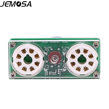 Amazon.co.jp: JEMOSA 1PC 6J5+6J5 to 6SN7 真空管ソケット