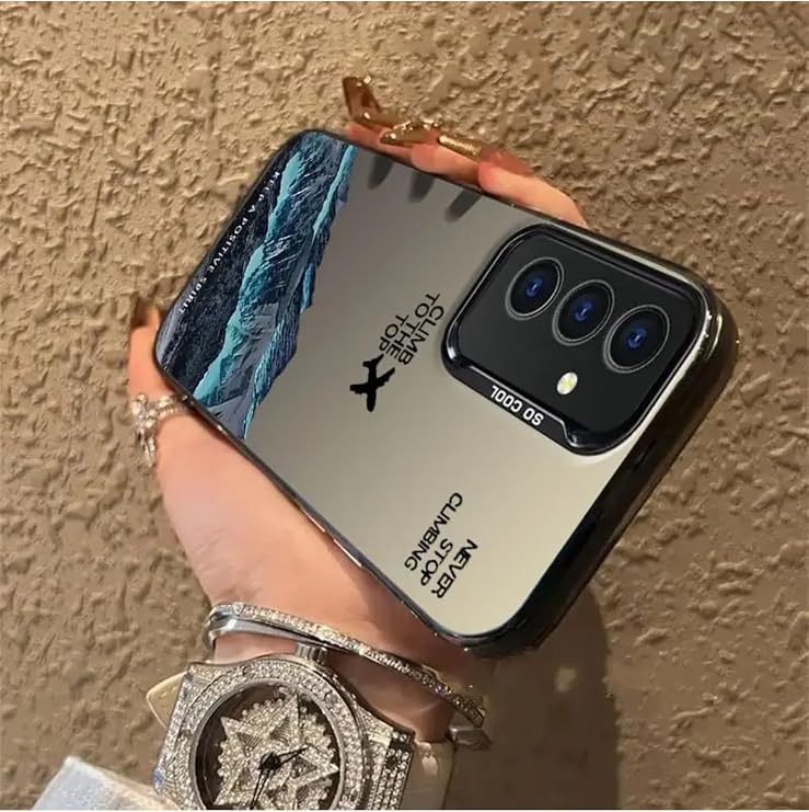 Samsung Galaxy S25 Ultra Uyumlu Premium Baskılı Hassas Tuşlu Telefon Kılıfı, Dağ
