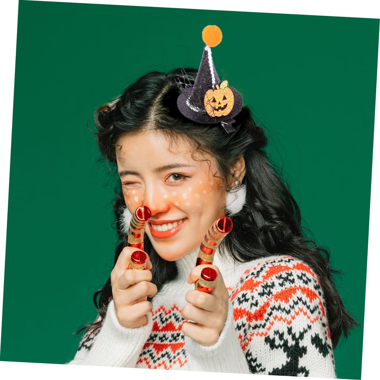 Amazon | minkissy 3個 ヘアピン ヘッドギア ミニ 帽子 ミニ ミニ