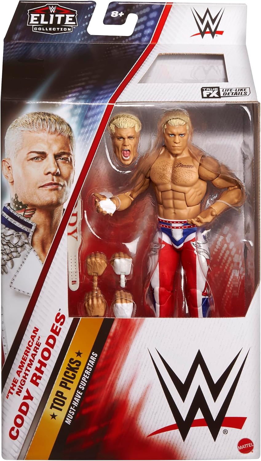 WWE Cody Rhodes (RWB) Elite Top Picks 2025 (Wave 4)