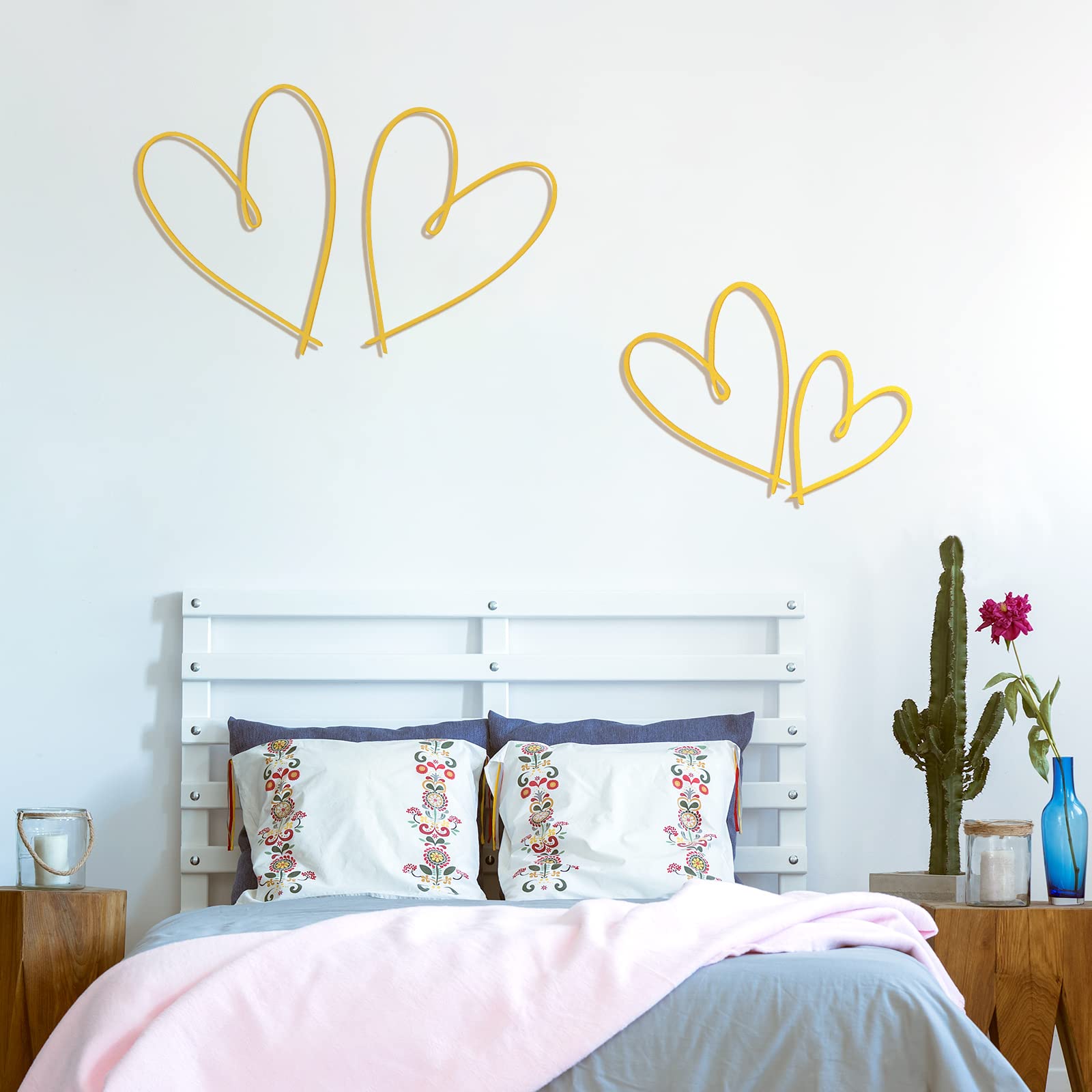 Gold Heart Wall Art