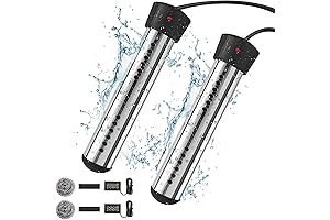 2-Pack Immersion Water Heater for Small Pools