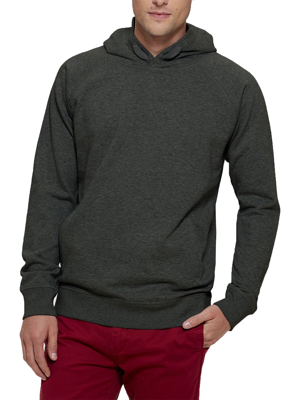 Unisex organic hoodie made of 100% organic cotton, organic hoodie, women's and men's organic hooded sweatshirt, hooded sweatshirt made of 100% organic cotton