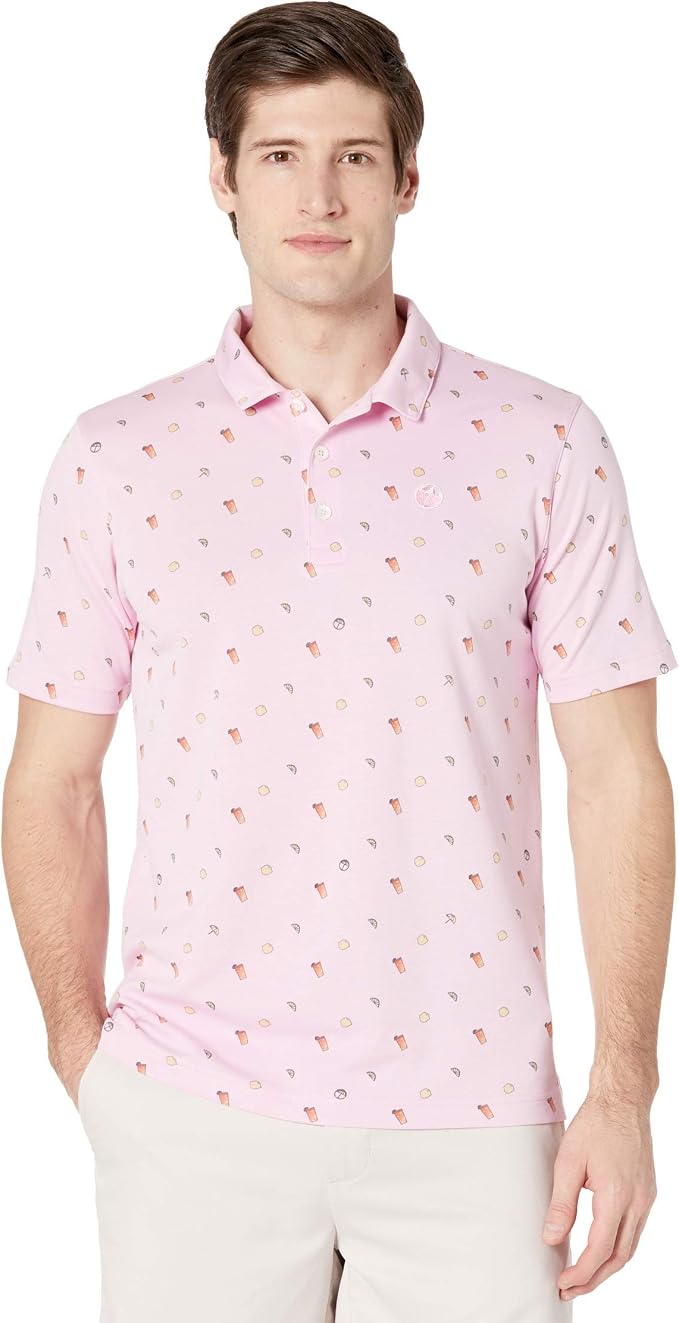 PUMA AP Lemons Polo Pale Pink 2XL at 