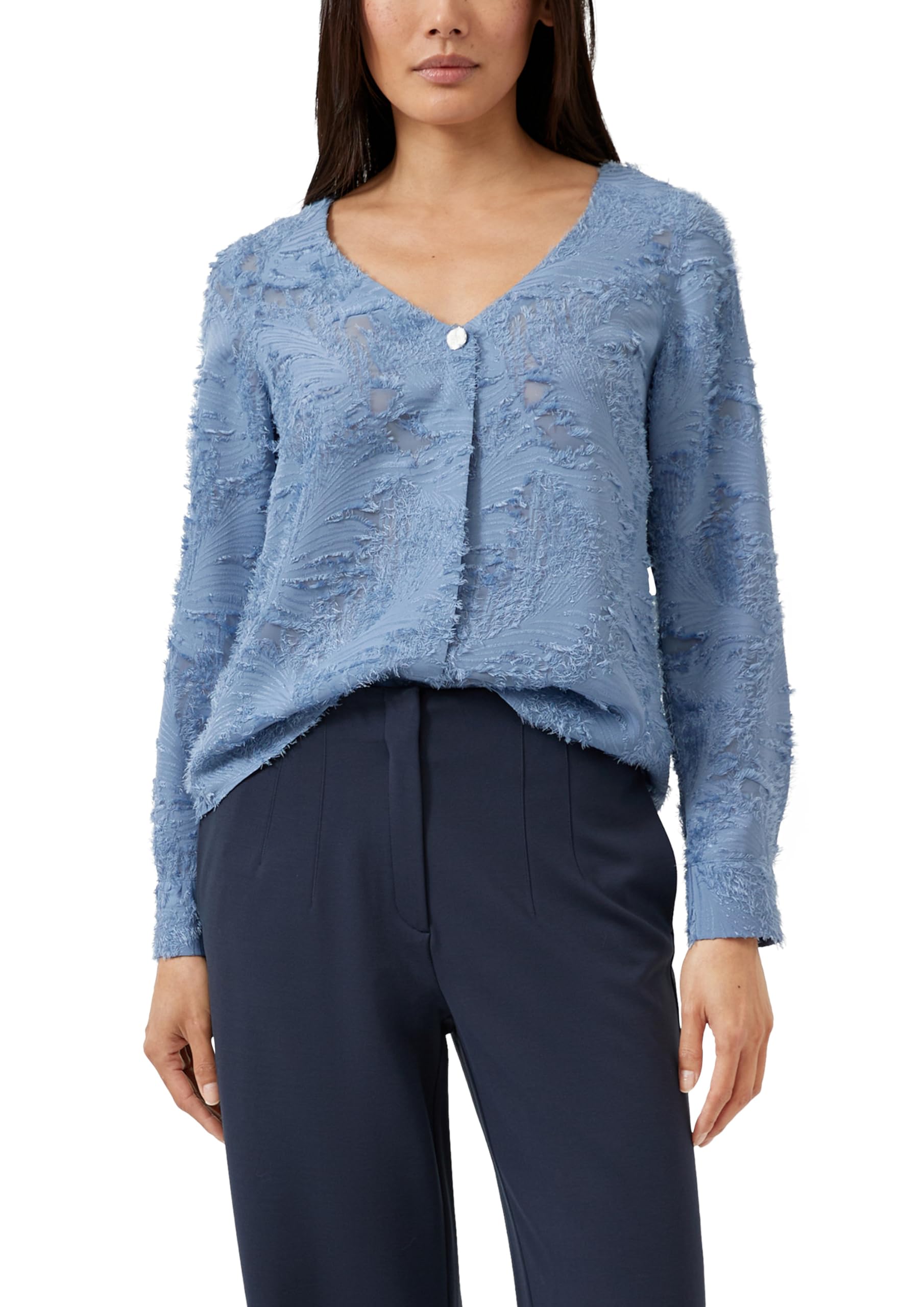 s.Oliver BLACK LABEL Bluse mit Spitze