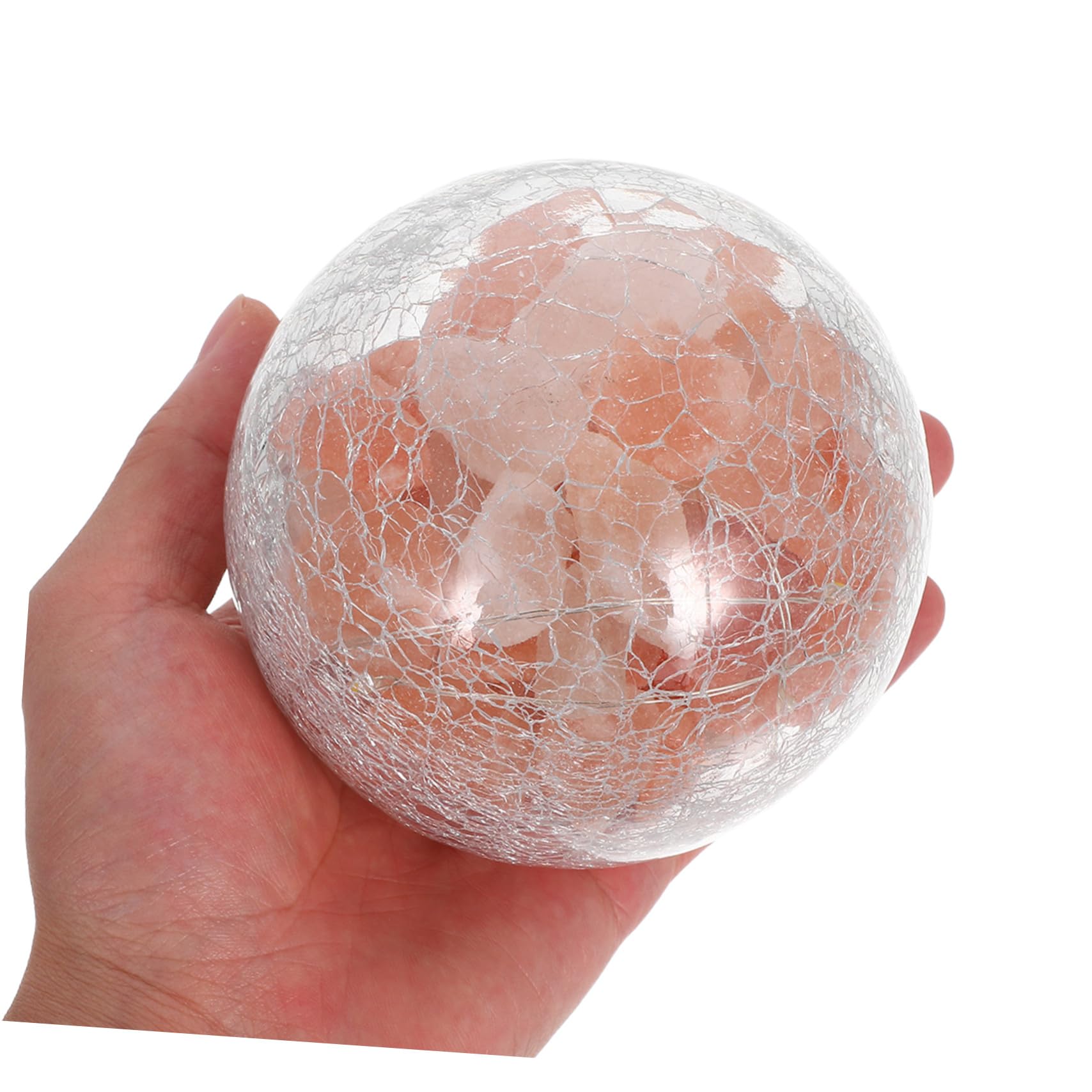 Lampe à Sel Cristallin de L’himalaya Décorative, Créative pour Intérieur
