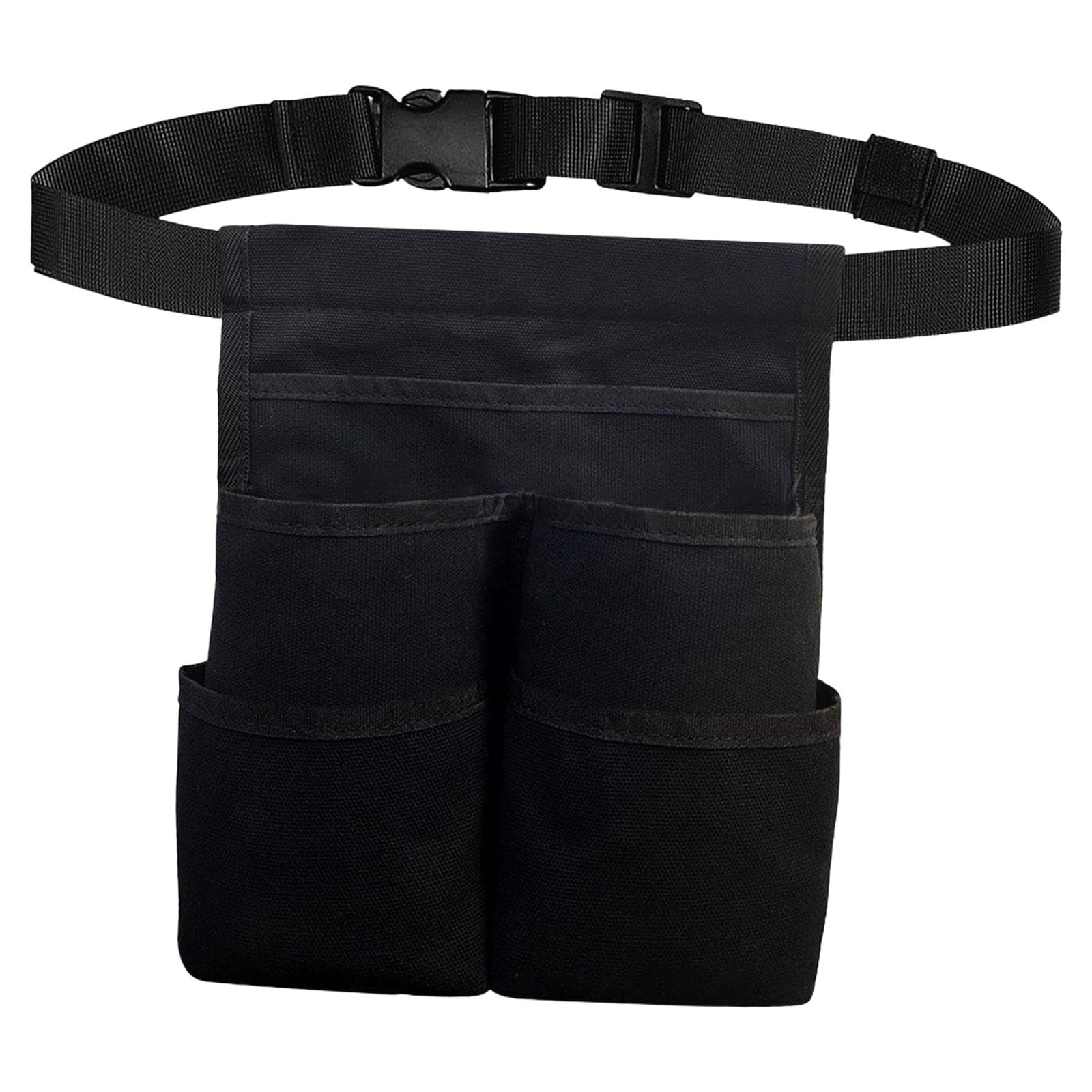 Tsophreniq Flexible Waist Storage Bag for Massage Materials 2 Bottle Pouches Extendable Compartments Grasps Complimentary Convenience Waist Mounted Storage Bag for Liquids