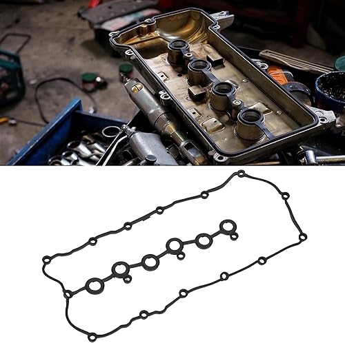 Miniatura 2 de X AUTOHAUX No.95510523100/03H103483C Junta de tapa de válvula de motor para Audi Q7 3.6 07-10 para Porsche Cayenne 3.6 08-14 para VW Touareg