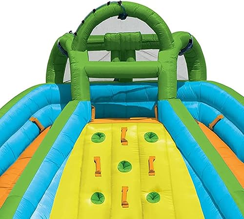 Miniatura 2 de Little Tikes Rocky Mountain River Race - Gorila inflable de tobogán multicolor 16100 pulgadas de largo x 16900 pulgadas de ancho x 10300 pulgadas de