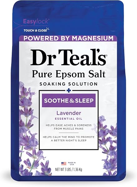 Dr Teal's Soothe & Sleep Lavender Epsom Salt Soak
