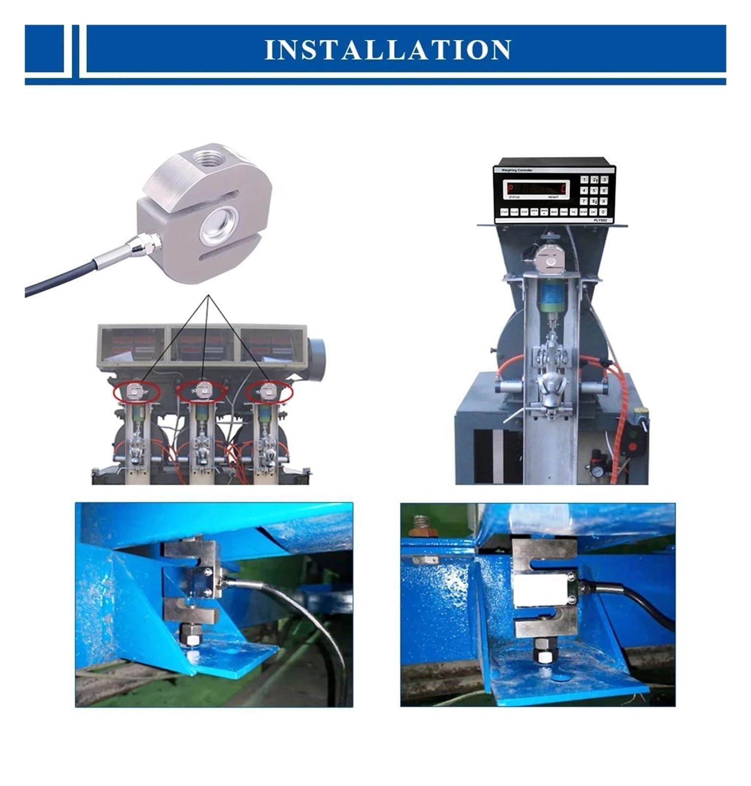 Sensor de celda de carga, Balanzas 1, 2, 3, 5 Toneladas, Balanza Grande, Viga De Corte, Camión, Vehículo, Célula De Carga, Sensor De Fuerza De Tensión Y Compresión(3T)
