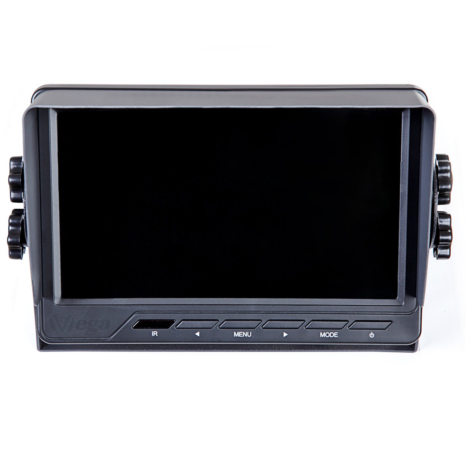 VSG Monitor retromarcia QUAD da 7” / per impieghi gravosi / 4 ingressi video / 12-24 volt/robusto/mirroring delle immagini/alimentazione della telecamera/omologazione elettronica/serie SELECT