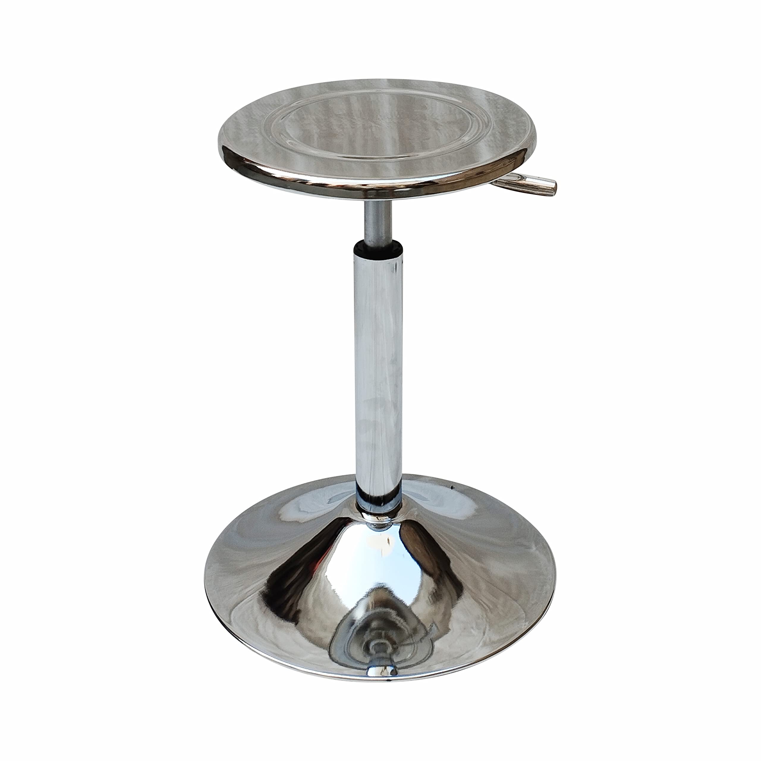 UAAR Metal Base Bar Stool High -Adjustable Height & Revolving Bar Stool/Office Stool/Doctor Stool Chair/Medical/Home Kitchen Stool/Study Stool (Modern, Large)-image-34