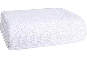 Elvana Home 100% Cotton Bed Blankets: Soft and Cozy Full-Queen Size Blankets for All Seasons