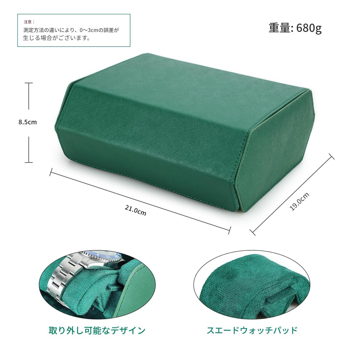 Amazon.co.jp: Contact's family 腕時計ロール 6 本用 六角型レトロ