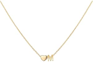  Personalized Monogram Name Necklace for Women Girls