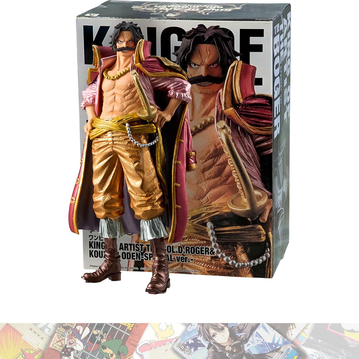 Amazon.com: BANDAI SPIRITS The GOL D. Roger Special Ver.: 23cm