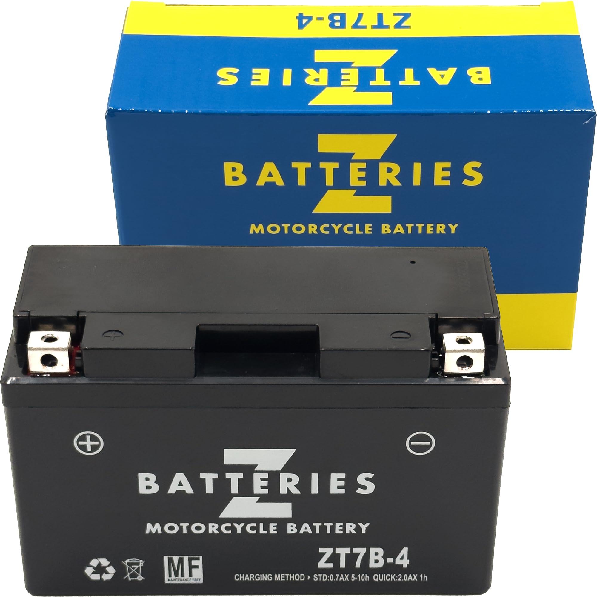 Amazon | Z BATTERIES バイクバッテリー YT7B-BS・GT7B-4 ユアサ 互換