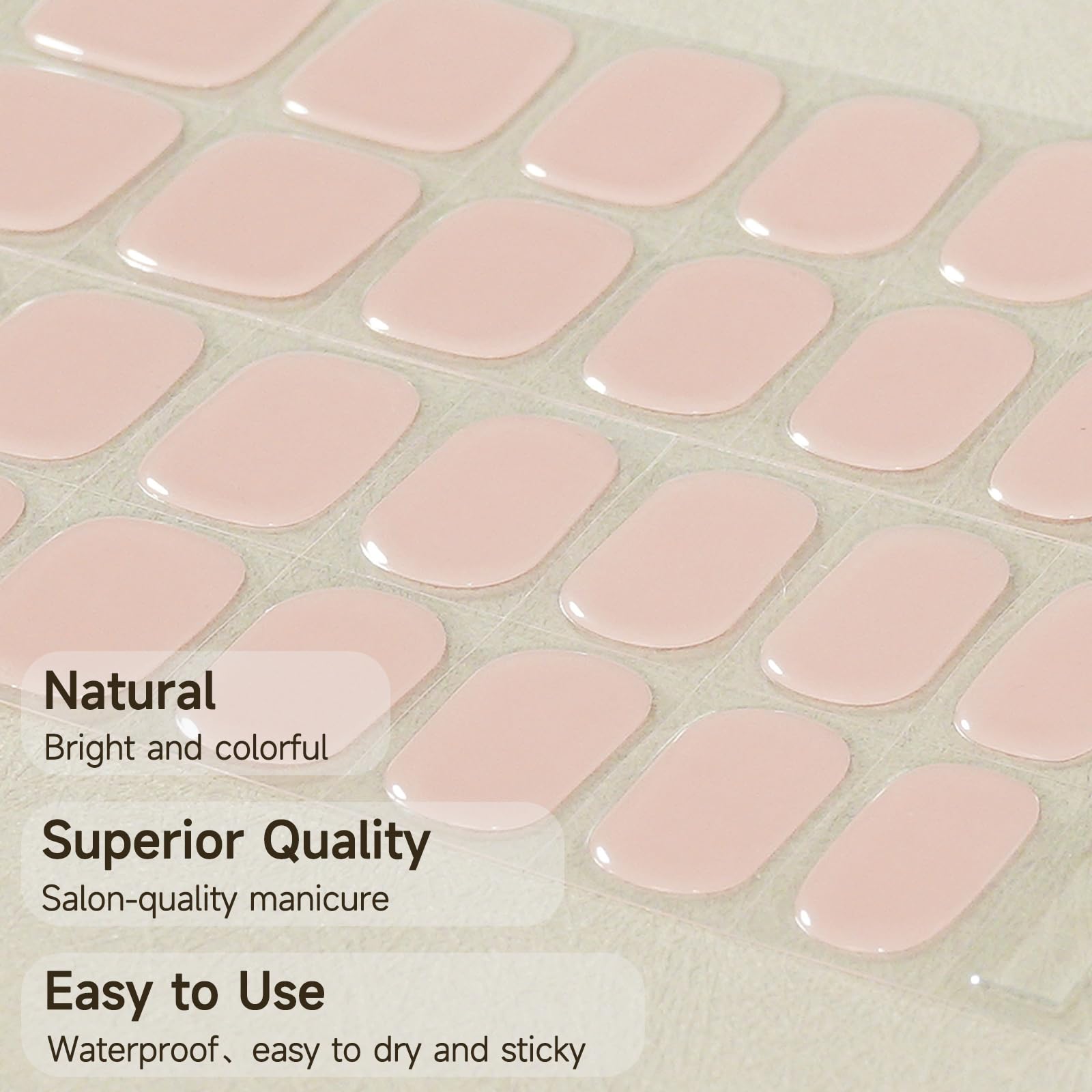 Semi Cured Gel Nail Strips - Image 2