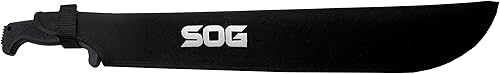 Miniatura 13 de SOG Sogfari - Cuchillos de machete de supervivencia de acero inoxidable de 13 o 18 pulgadas Sierra en la parte posterior de la hoja, mango
