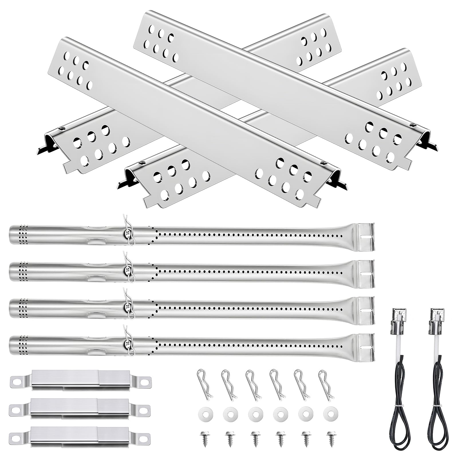 Grill Replacement Parts Kit for Charbroil Performance 4 Burner Grill 463342119, 463332718, 463347017, 463335517, 463376419 463377017, 463376017, Gas Grill for Charbroil Grill Replacement Parts