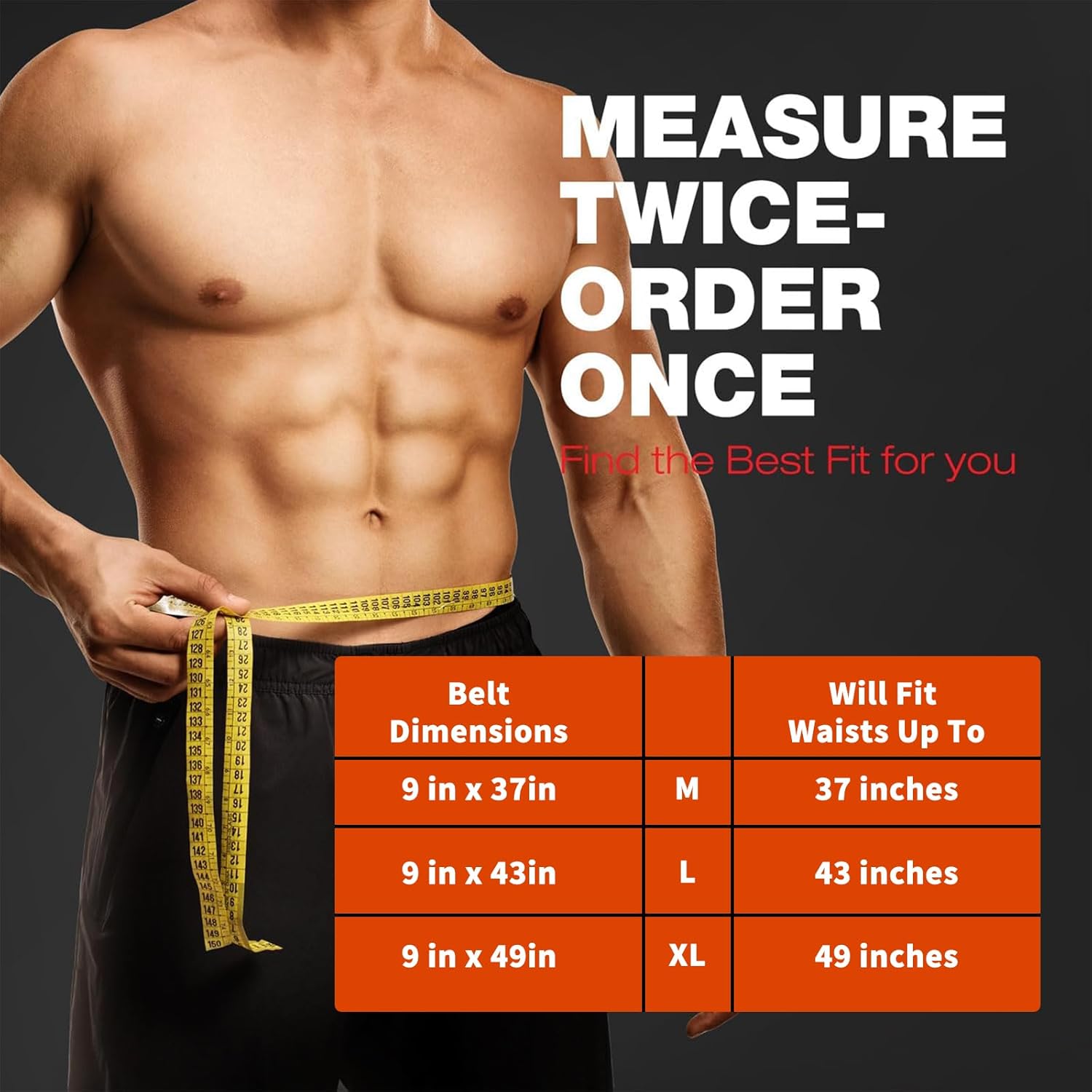 Waist Trainer for Women & Men, Waist Sweat Band, Belly Band Sweat Belt, Stomach Wrap, Body Shaper Belt - Image 6