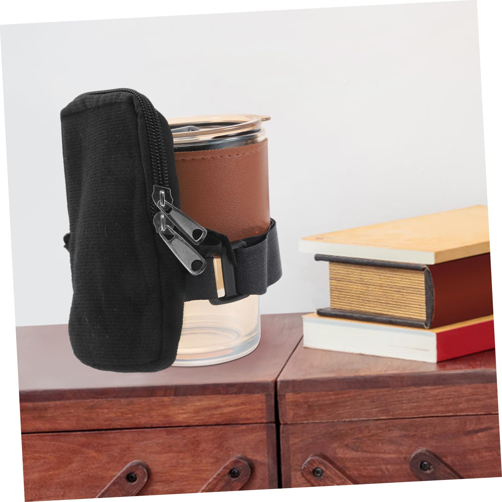 VANZACK 5 Stück Bechertasche Wasserflaschentasche Wanderflaschen Schmale Flasche Wasserflaschentasche Tragbarer Tragegriff Trinkbecher Aufbewahrungstasche Für Becher Flaschen