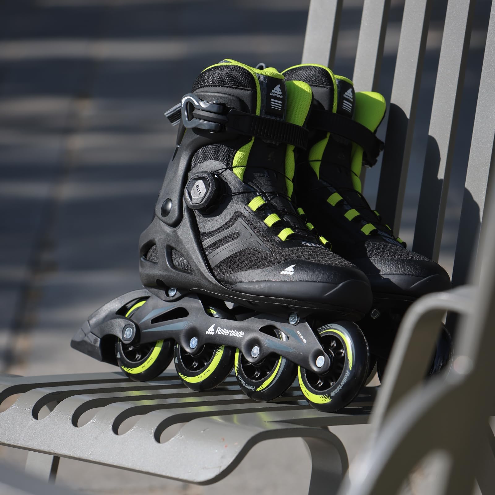 ROLLERBLADE MACROBLADE 84 BOA łyżworolki 2023 Black/Lime
