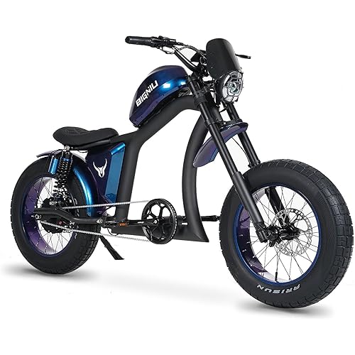 BG-X Electric Bike for Adults 1500W Brushless Motor with 48V/31.5Ah Battery, 34+ MPH Up to 40 Miles Range 20" *5" Fat TireFront/Rear Turn Signal, Dual Suspension