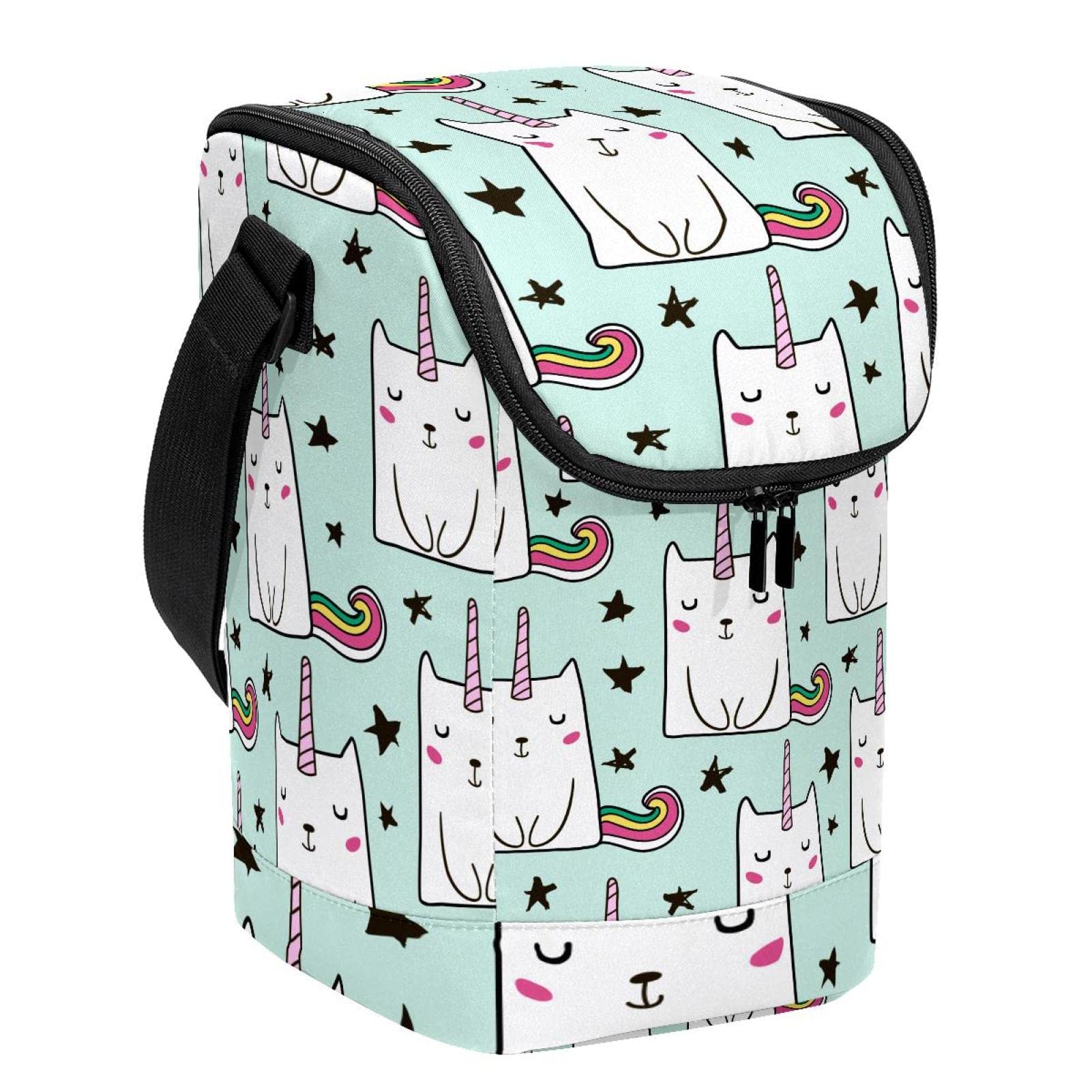 Bolsa de almuerzo de unicornio que mantiene tu comida fresca en el trabajo
