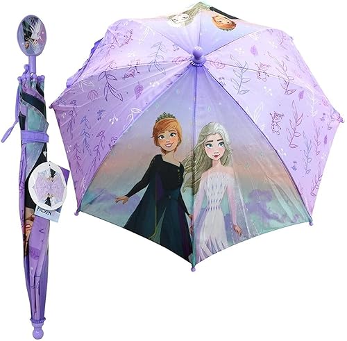 Disney Frozen, Princess or Minnie Mouse Kids Umbrella for Girls