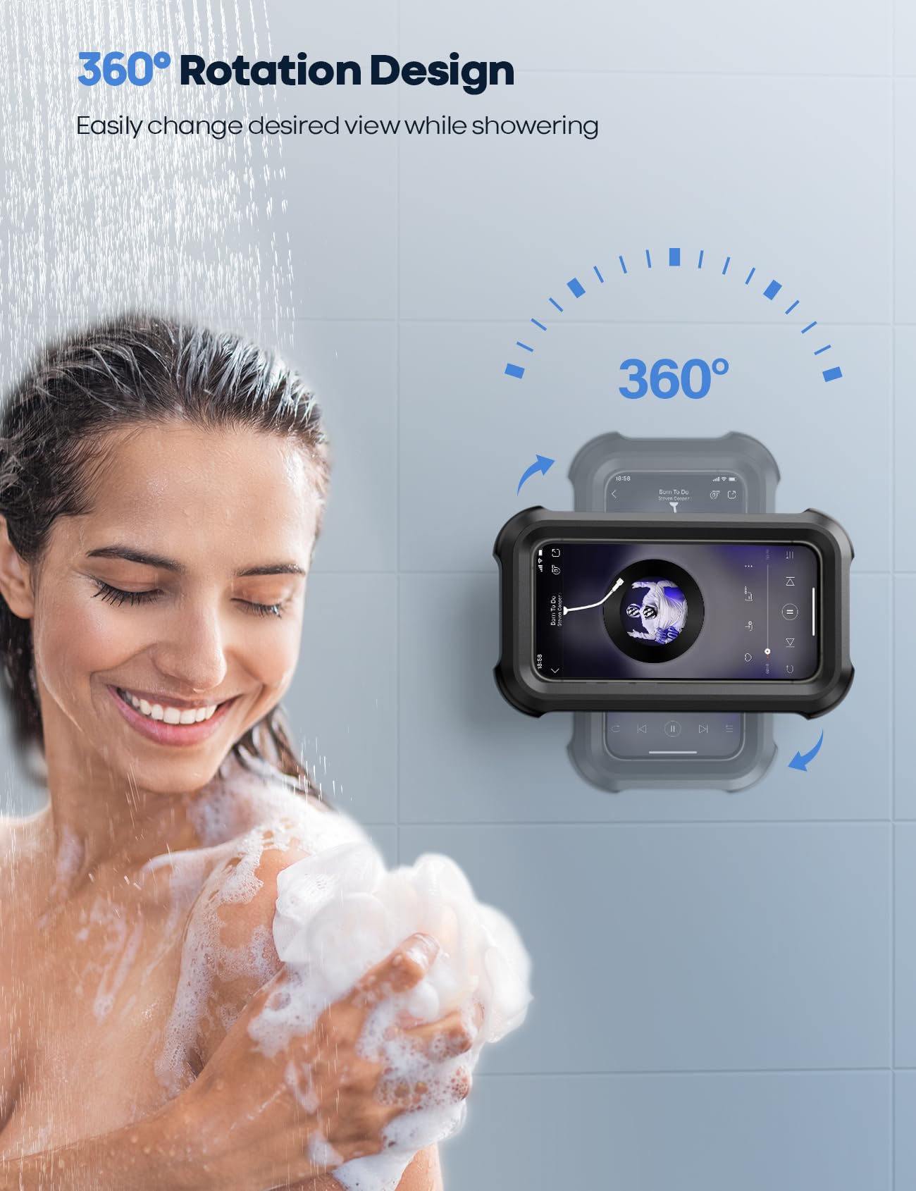 Lamicall Shower Phone Holder
