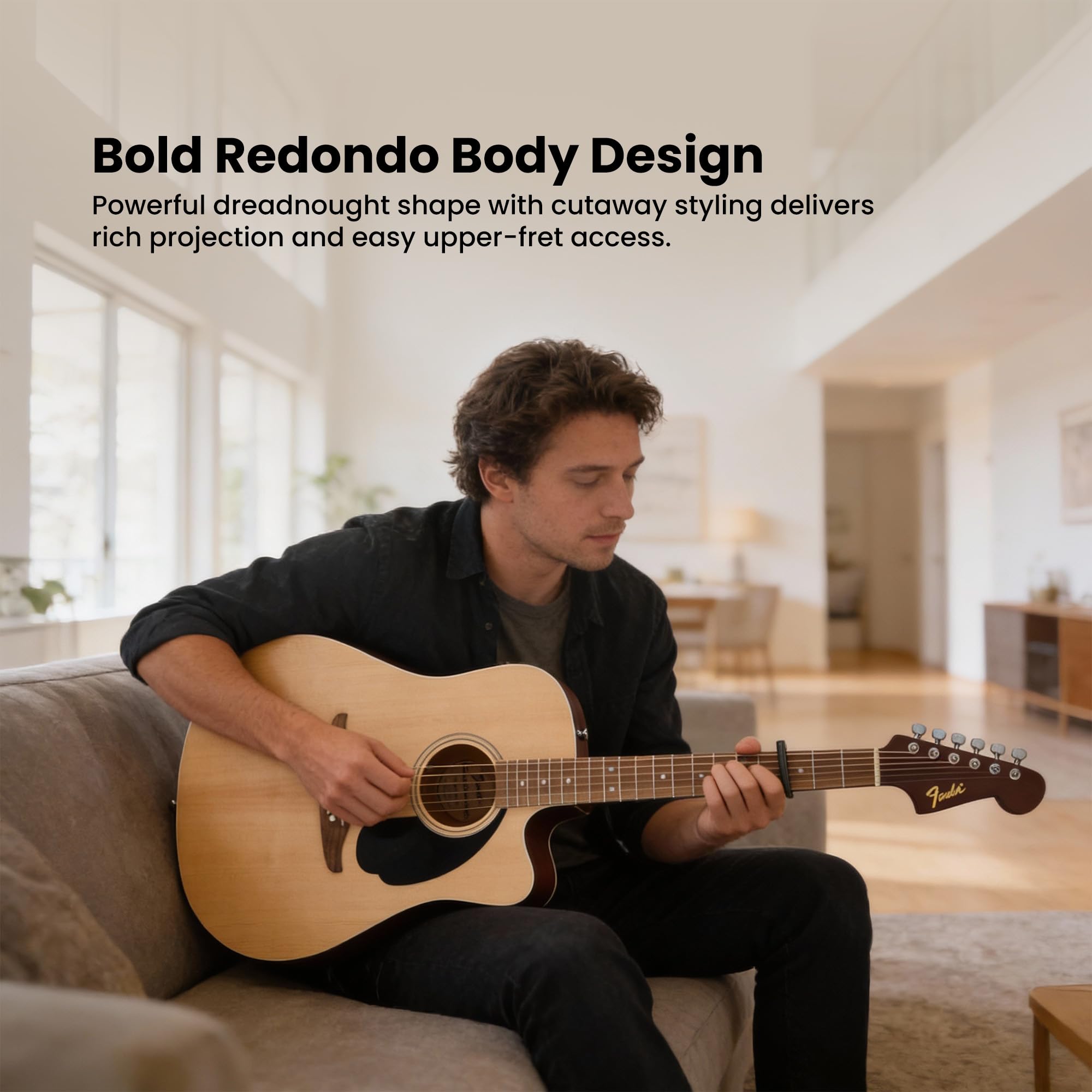 Amazon | Fender Redondo CE Dreadnought アコースティックエレキ