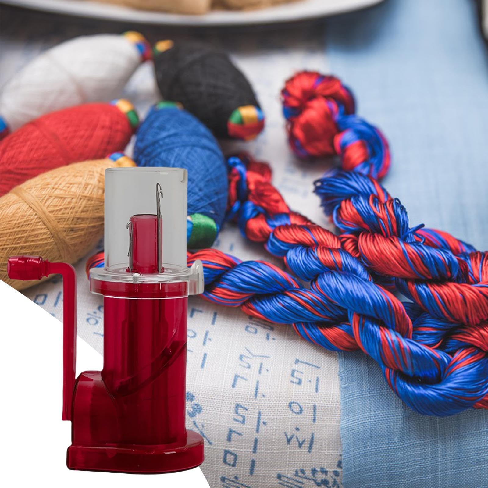 Macchina Per Lavorare A Maglia Manuale Con Filato | Strumento Per Cucire E Lavorare A Maglia - Attrezzatura Domestica per Cucire Sciarpe Cappelli Sottobicchieri e Sottopentola