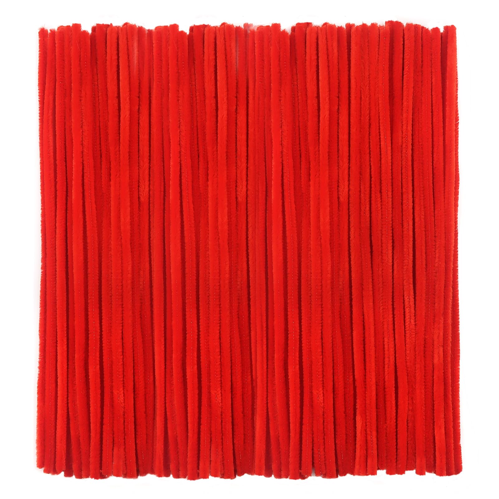 100 Scovolini In Ciniglia Rossa - 6mm X 30 Cm Per Lavoretti E Pulizie - Foto 9