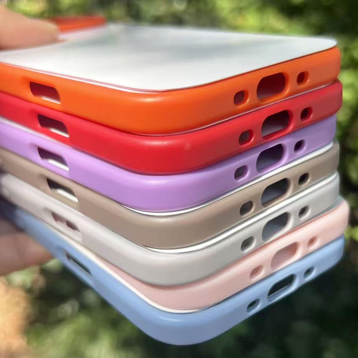 JUSTRY 5 juegos de fundas de teléfono en blanco de sublimación compatibles con iPhone 17 Pro Pro, fácil de sublimar, personalizable, 2 en 1, funda móvil de TPU suave 2D + insertos rosa mate