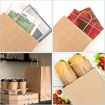 Amazon.com: XPCARE 200Pack Paper Bags 8x4.5x10 Inch, Plain Medium Amazon.com: XPCARE 200Pack Paper Bags 8x4.5x10 Inch, Plain Medium