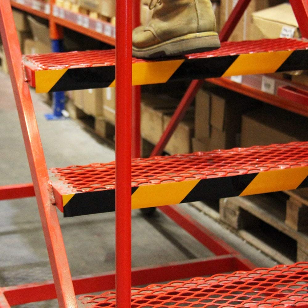 Magflex® Flexible Gelbe und Schwarz Magnetische Hazard - Warnband Zur Identifizierung von Temporären und Dauerhaften Gefahren Innerhalb Des Arbeitsplatzes - 50mm Breit - 5M Länge